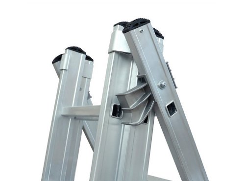 Трехсекционная алюминиевая лестница Virastar 3x14 ступеней