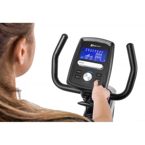 Велотренажер Hop-Sport HS-090H Apollo Graphite / Black + Мат