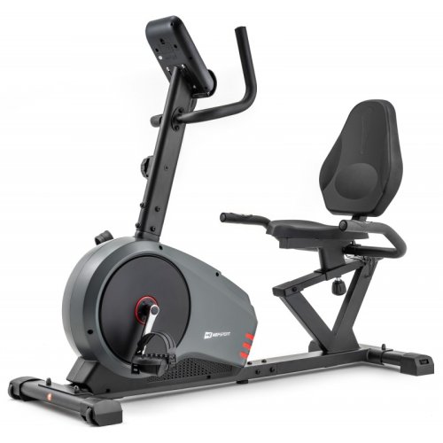 Горизонтальный велотренажер Hop-Sport HS-050L Hawk Gray/Red