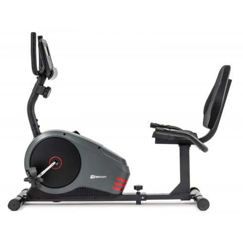 Горизонтальный велотренажер Hop-Sport HS-040L Root Gray/Red