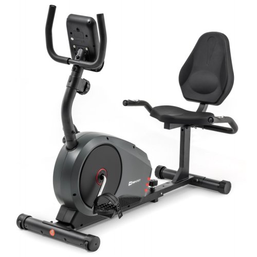 Горизонтальный велотренажер Hop-Sport HS-040L Root Gray/Red