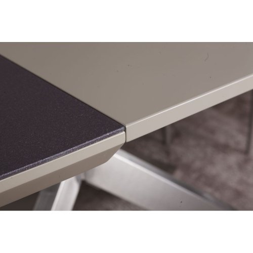 Стол обеденный Nicolas Portland Стеклокерамика Мокко/Баклажан MD000106