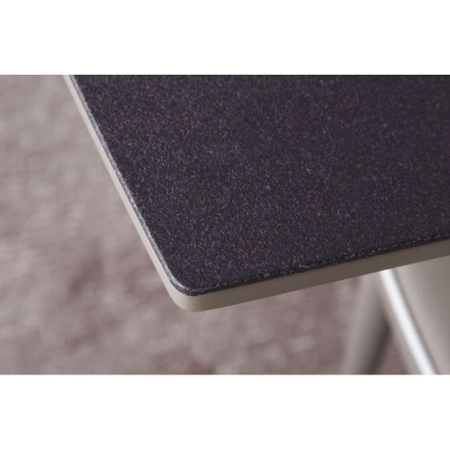 Стол обеденный Nicolas Portland Стеклокерамика Мокко/Баклажан MD000106