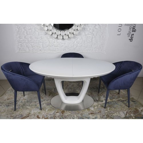 Стіл обідній Nicolas Vancouver Білий MD000297