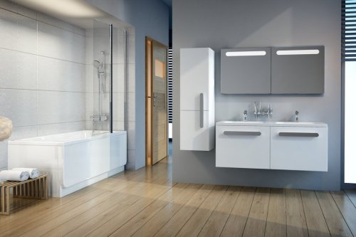 Пенал Ravak SB 350 Chrome R Белый/Белый X000000543