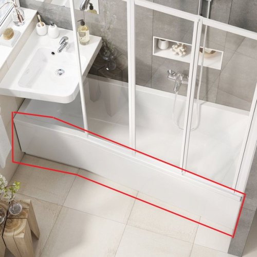 Панель для ванны Ravak BeHappy II 150 L фронтальная CZ98100A00