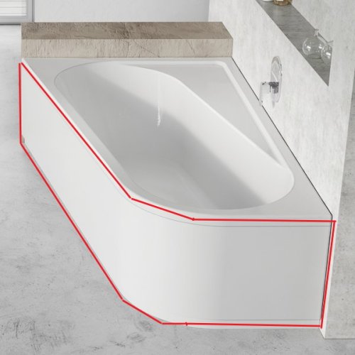 Панель для ванны Ravak Chrome 170x105 L фронтальная CZA3100A00