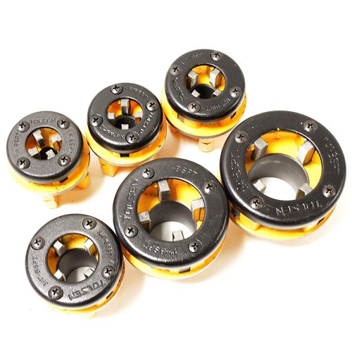 Комплект для вырезки резьбы 1/4"-1.1/4" Tolsen Профи (33011)