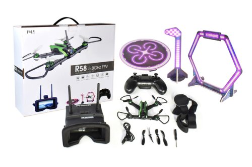 Квадрокоптер р/у Helicute H825G FPV RACER 3.0 с камерой FPV и видеошлемом