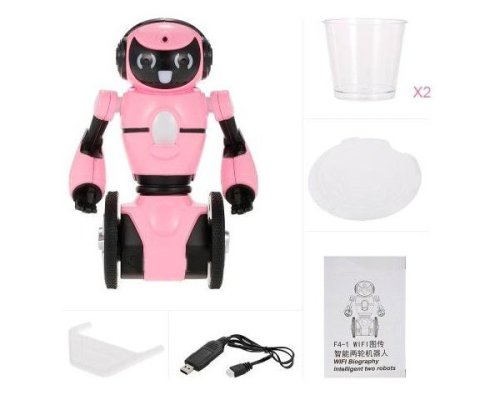 Робот р/у WL Toys F1 с гиростабилизацией (розовый)