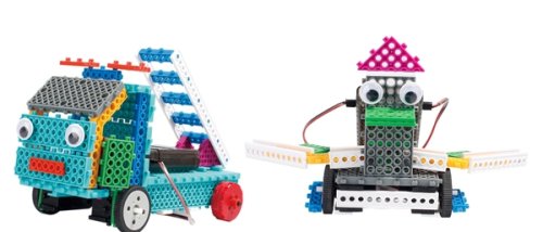 Конструктор на и/к LongYeah R722 4-в-1 (паровозик, машинка, лыжник, робот)