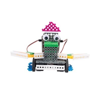 Конструктор на и/к LongYeah R722 4-в-1 (паровозик, машинка, лыжник, робот)