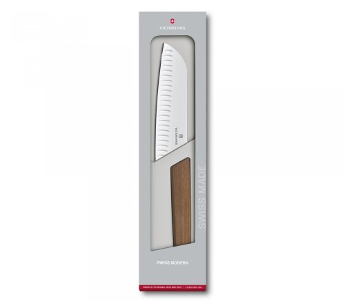 Кухонный нож Victorinox Swiss Modern Santoku 6.9050.17KG
