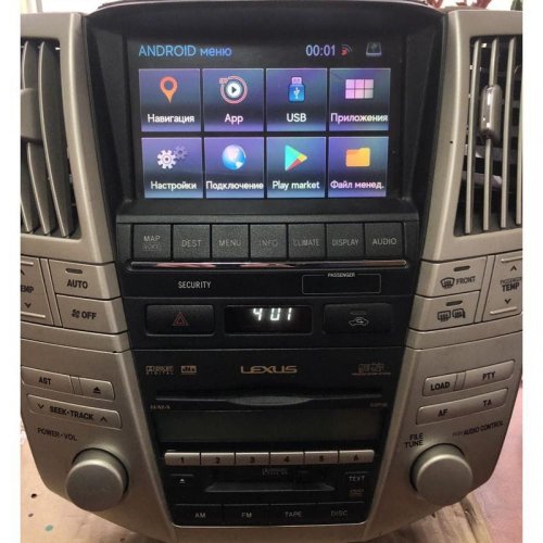 Мультимедийный видеоинтерфейс NAVITOUCH 3305 Android 6.0.1 Lexus GX, LX/Toyota LC 200