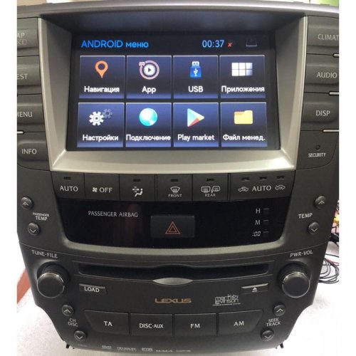 Мультимедийный видеоинтерфейс NAVITOUCH 3305 Android 6.0.1 Lexus GX, LX/Toyota LC 200