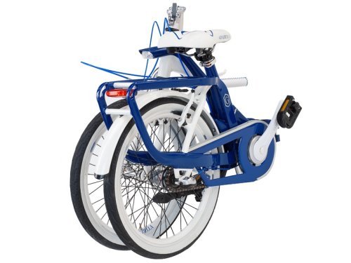 Велосипед Graziella Salvador 20" синий/белый