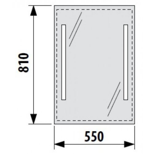 Дзеркало Jika Clear 55 (H4557151731441)