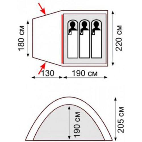 Палатка Totem Apache (TTT-007.09)