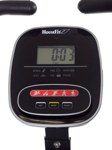 Велотренажер магнитный HouseFit HB 8020HP (Hand Puls)