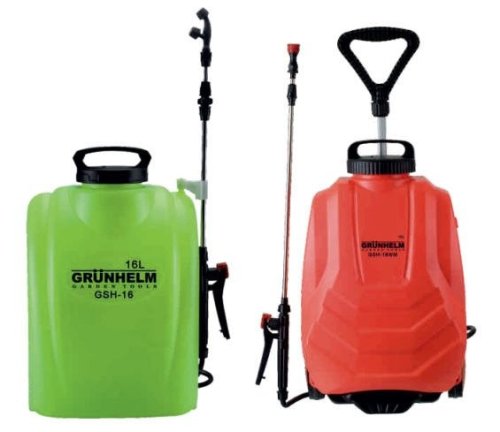 Аккумуляторный опрыскиватель Grunhelm GHS-16
