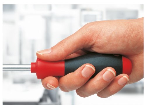 Набір викруток + пасатижі Wiha SoftFinish W42807 (5 предметів)