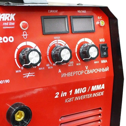 Сварочный инвертор полуавтомат Stark IMT-200 MIG (230600190)