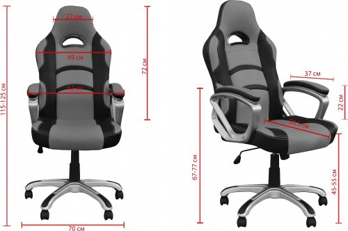 Кресло Примтекс Плюс Racer B-6