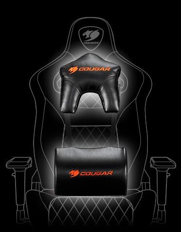Кресло Cougar Armor TITAN Black/Orange