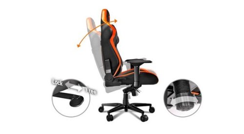 Кресло Cougar Armor TITAN Black/Orange