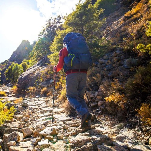 Рюкзак Osprey Atmos AG 65 Abyss Grey MD