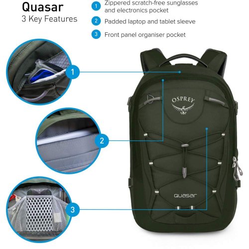 Рюкзак Osprey Quasar 28 Nori Green