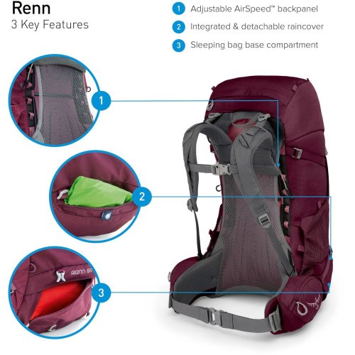 Рюкзак Osprey Renn 65 Aurora Purple