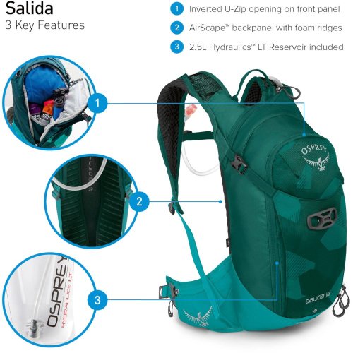 Рюкзак Osprey Salida 8 Teal Glass