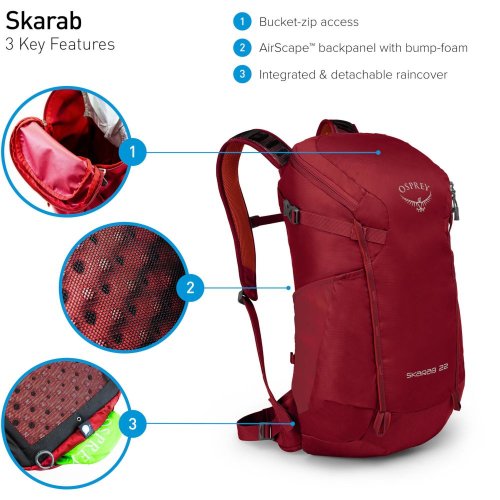 Рюкзак Osprey Skarab 22 Deep Blue