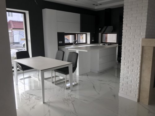 Стол обеденный Nicolas LIVERPOOL керамика белый MD000178