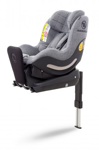 Автокресло Avionaut AeroFIX Iso-Fix (гр.1) Grey Melange (AV-350-AF.01)