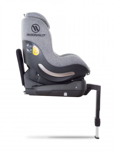 Автокресло Avionaut AeroFIX Iso-Fix (гр.1) Grey Melange (AV-350-AF.01)