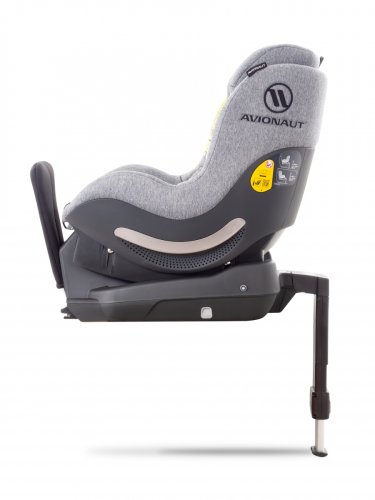 Автокресло Avionaut AeroFIX Iso-Fix (гр.1) Grey Melange (AV-350-AF.01)