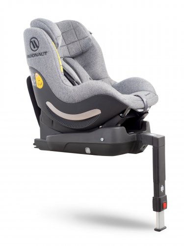 Автокресло Avionaut AeroFIX Iso-Fix (гр.1) Grey Melange (AV-350-AF.01)