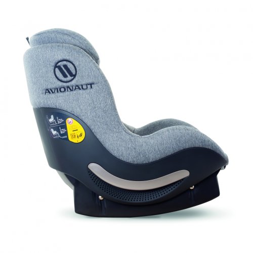 Автокресло Avionaut AeroFIX Iso-Fix (гр.1) Grey Melange (AV-350-AF.01)
