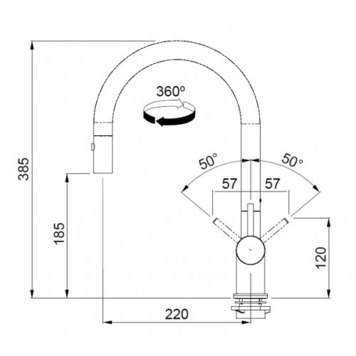 Змішувач для кухні Franke Active Neo Doc (115.0373.961)