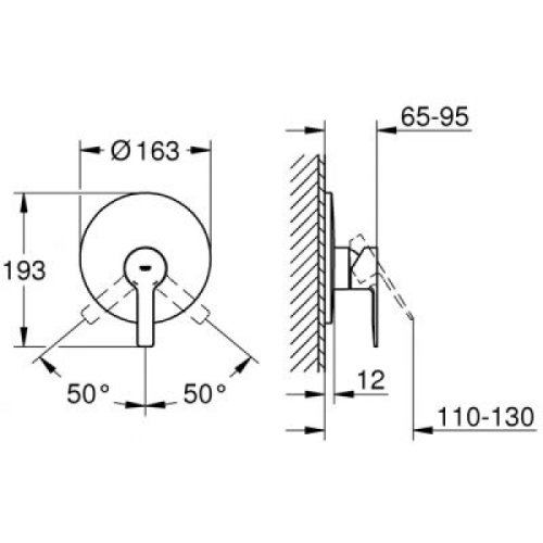 Смеситель Grohe Lineare 19296001