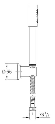 Душовий набір Grohe Sena 28348000
