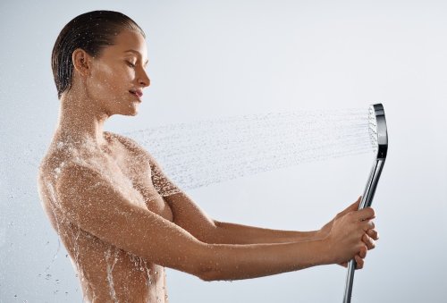 Душова система Hansgrohe Croma Select E 180 2jet Showerpipe 27258400