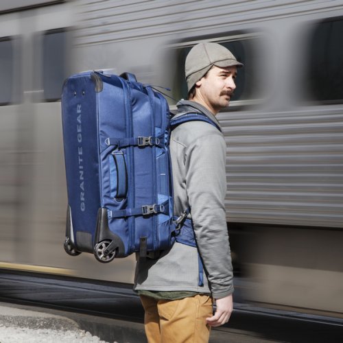 Сумка-рюкзак на колесах Granite Gear Cross Trek 2 Wheeled 78 Midnight Blue / Flint
