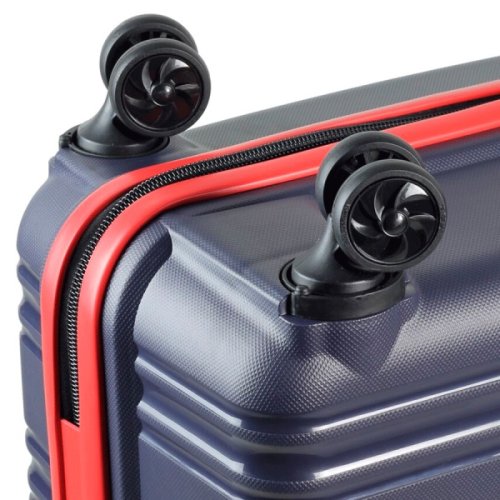 Чемодан Rock Impact II (M) Black/Blue