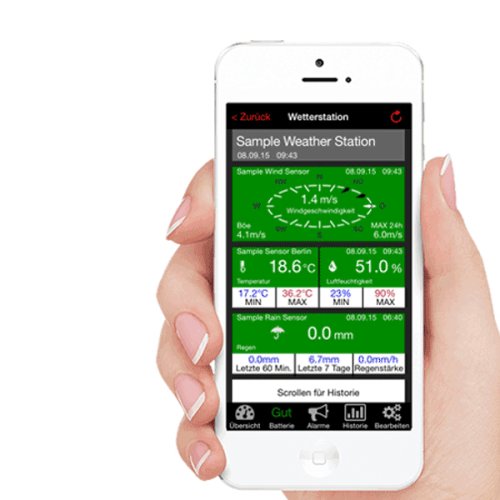 Метеостанція La Crosse MA10065-WHI (+ мобільний шлюз)