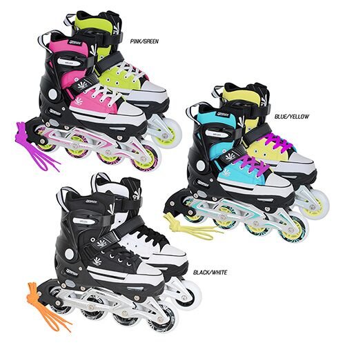 Роликовые коньки Tempish Magic Rebel Blue-Yellow (Размер 33-36)