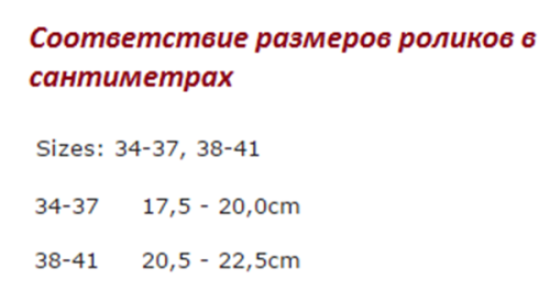 Роликові ковзани Tempish Coctail Vario (Розмір 38-41)