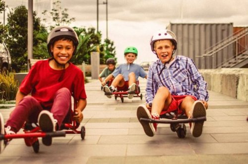 Самокат-каталка EzyRoller Classic Black